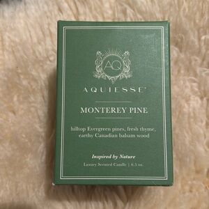 Aquiesse Monterey Pine 6.5 oz Candle